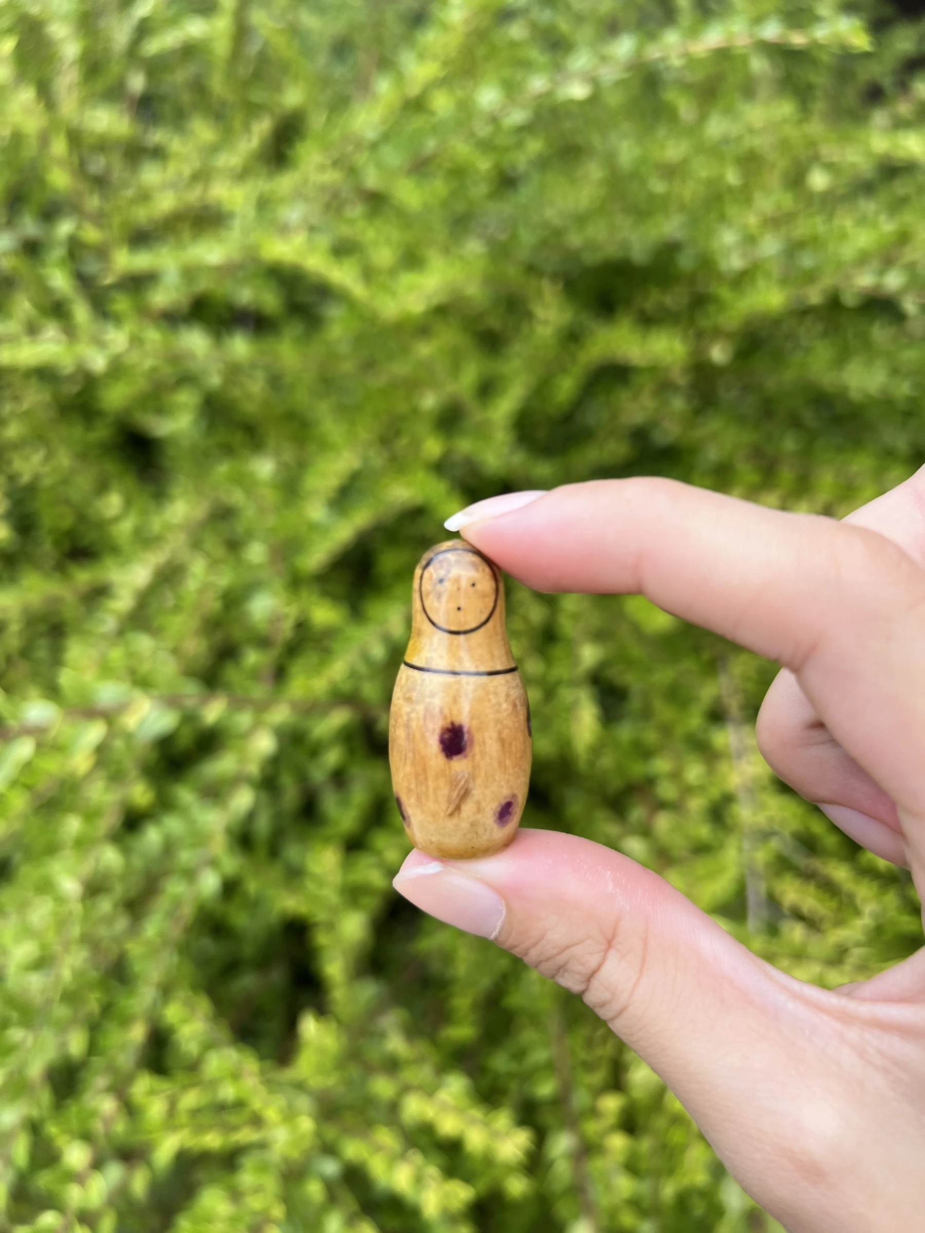 🪆 Mini muñeca rusa de madera vintage Beriozka – matrioshka – photo 15
